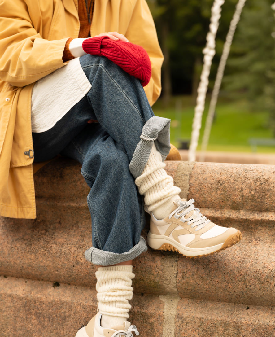 Women's KS86 Sneaker - Bison/Birch