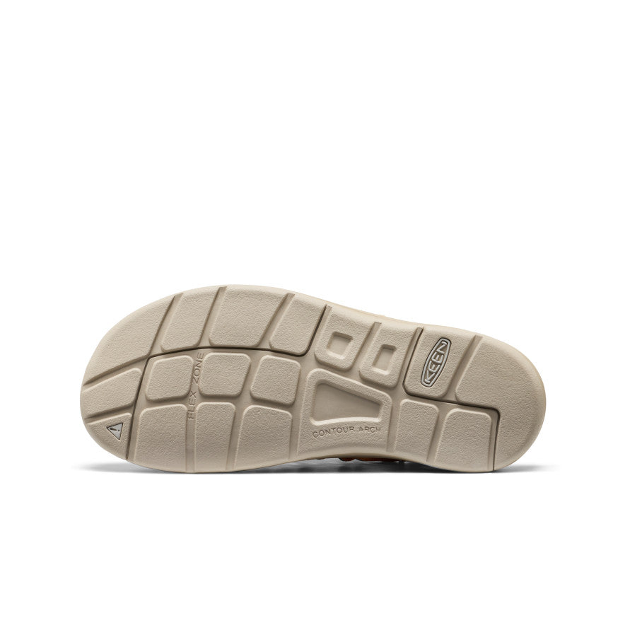 All Gender UNEEK Leather Sneaker - Oak Buff/Plaza Taupe