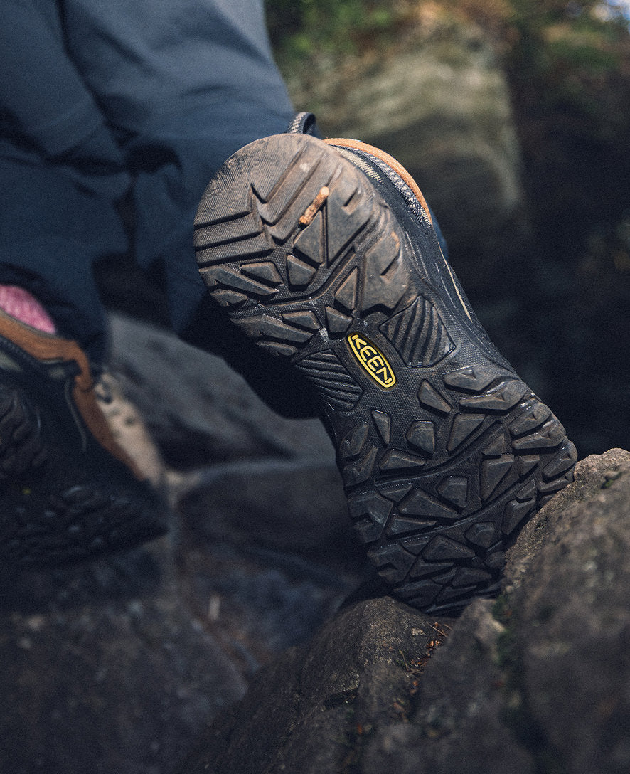 Men's Targhee IV Waterproof Hiking Shoe - Sea Turtle/Roasted Pecan