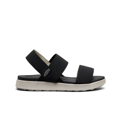 Women's Elle Backstrap Sandal Wide - Black