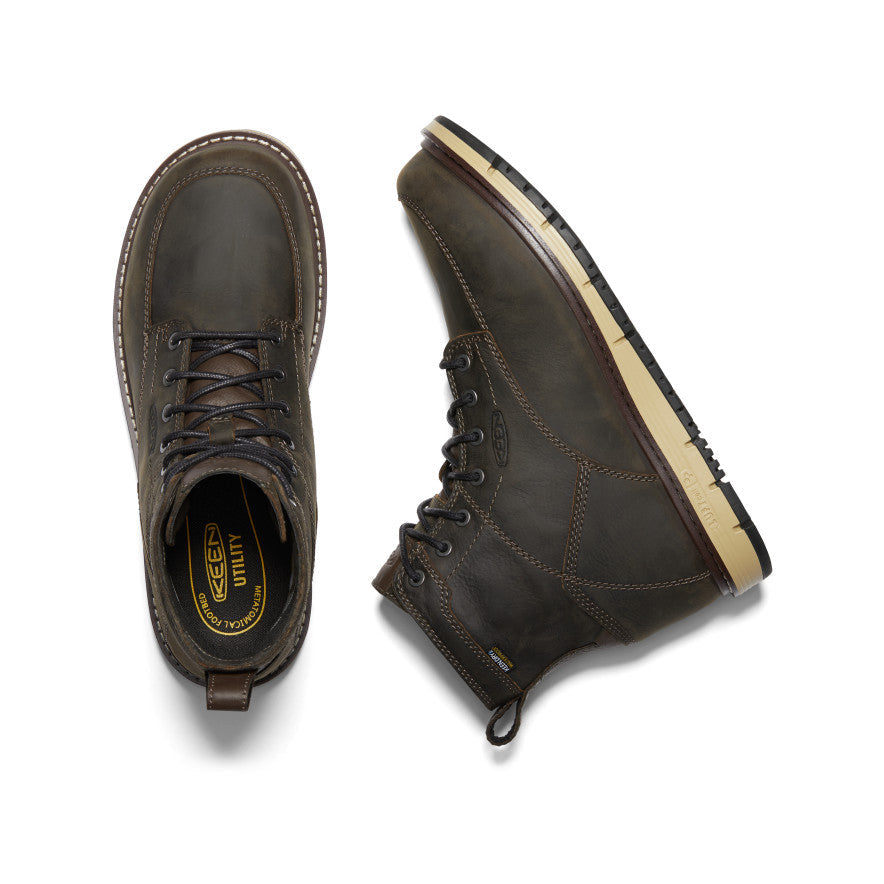 Men's San Jose 6" Waterproof Boot (Soft Toe) - Cascade Brown