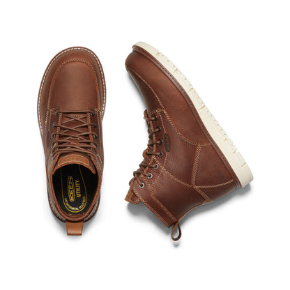 Men's San Jose 6" Boot (Soft Toe) - Gingerbread/Off White