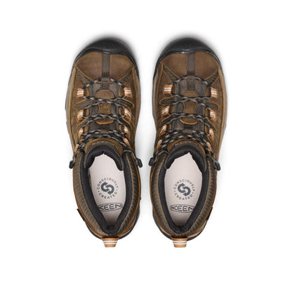 Men's Targhee II Waterproof Mid Wide - Black Olive/Chipmunk