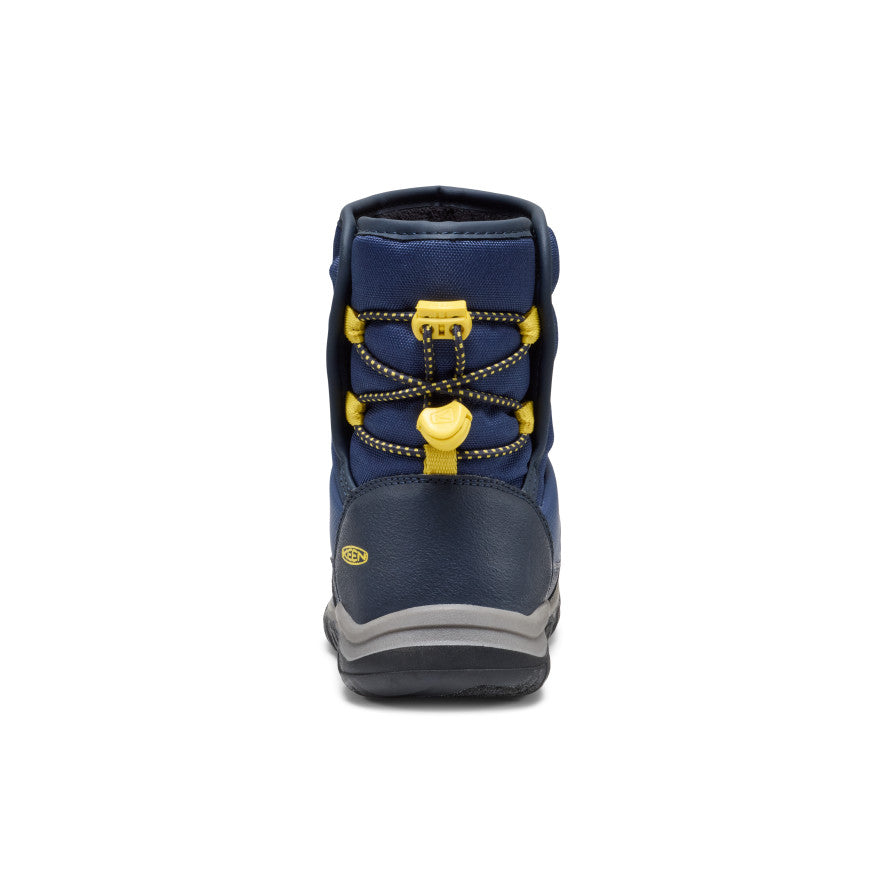 Little Kids' Puffrider Waterproof Winter Boot - Naval Academy/Mango Mint