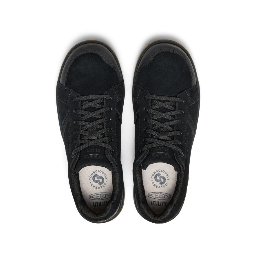 Men's Kenton+ ESD Work Shoe (Carbon Toe) - Black/Gum