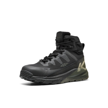 Men's Targhee Blur Waterproof Work Boot (Carbon Toe) - Forest Night/Black