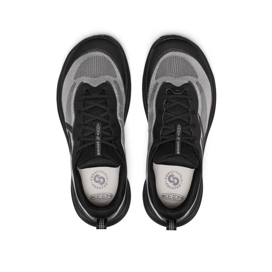 Men's Wander Trail Running Shoe - Black/Magnet