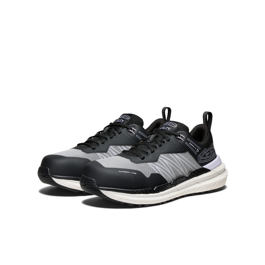 Women's Speedworks Work Sneaker (Carbon Toe) - Thistle/Black