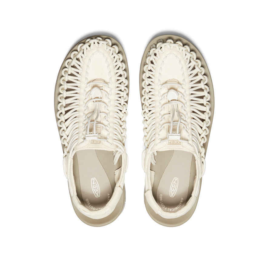 Men's UNEEK Sneaker - White Cap/Cornstalk