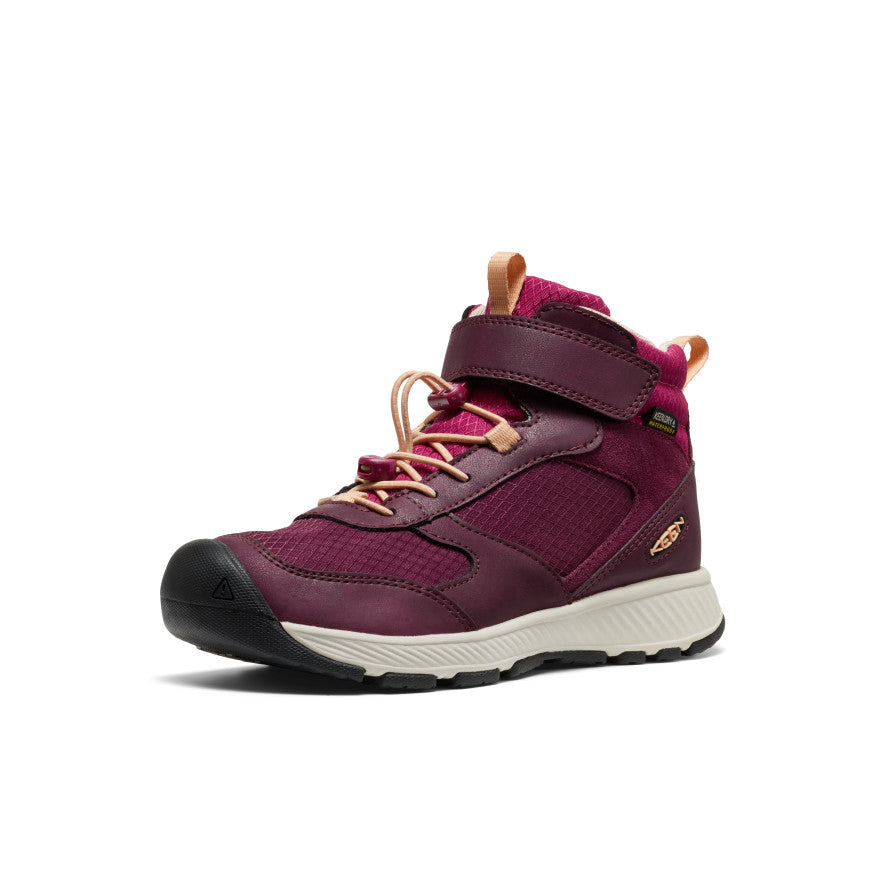 Big Kids' Skua Waterproof Boot - Fig/Peach Fuzz