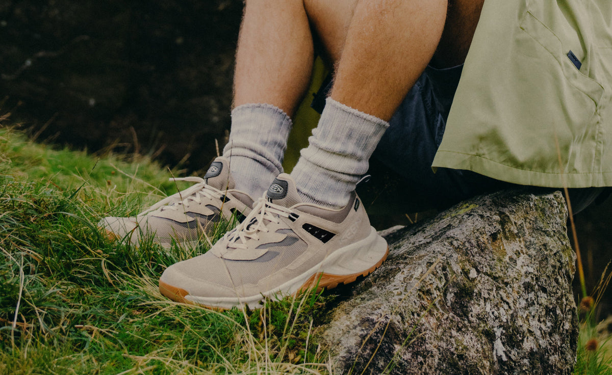 Men's Hightrail Waterproof Hiking Shoe - Safari/Roasted Pecan