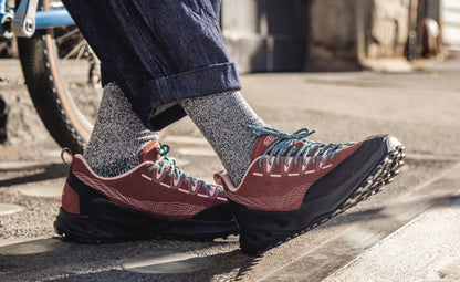 Men's Jasper Zionic Sneaker x Pilgrim Surf + Supply - Marron/Adobe Rose