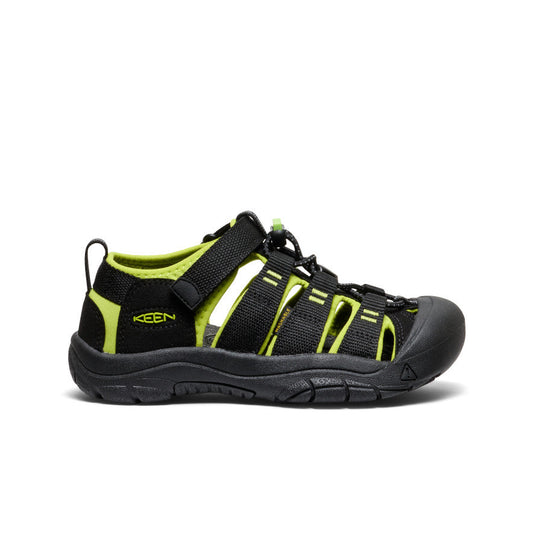 Big Kids' Newport H2 - Black/Lime Green