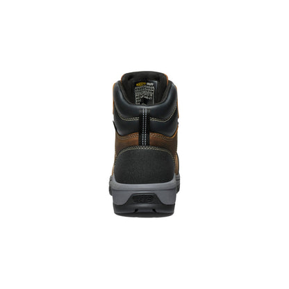 Women's Evanston 6" Waterproof Boot (Carbon Toe) - Bison/Black