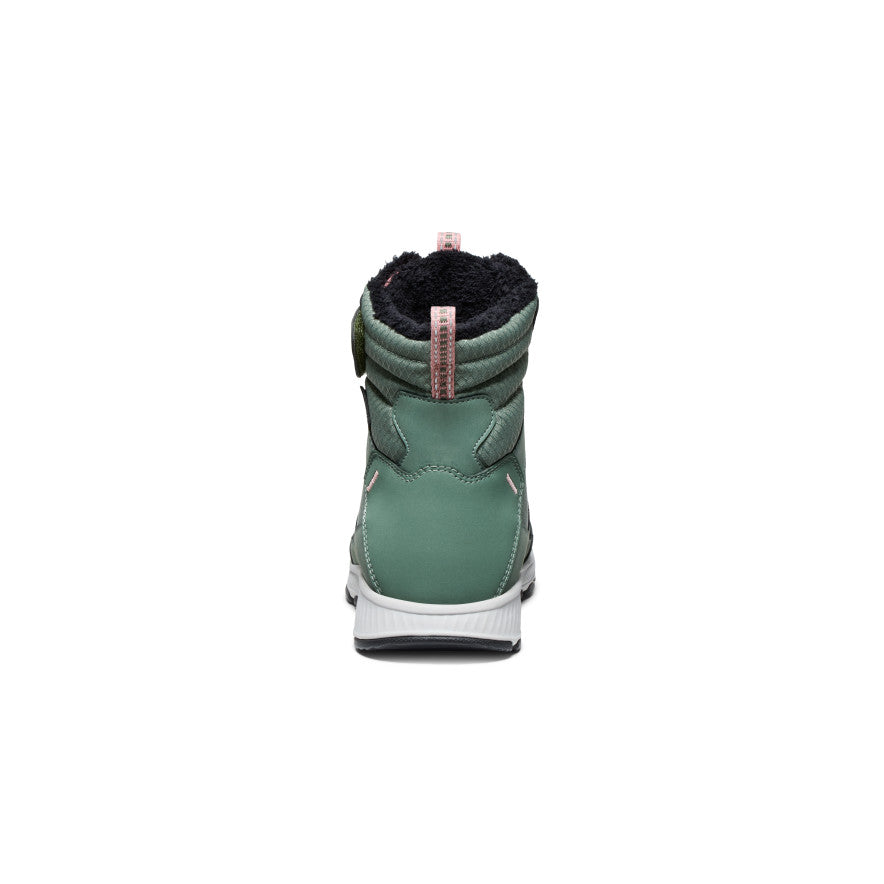 Big Kids' Skua Waterproof Winter Boot - Dark Forest/Rose Elegance