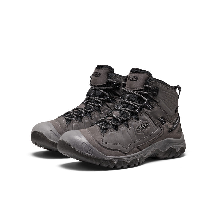 Men's Targhee IV Waterproof Hiking Boot - Magnet/Black