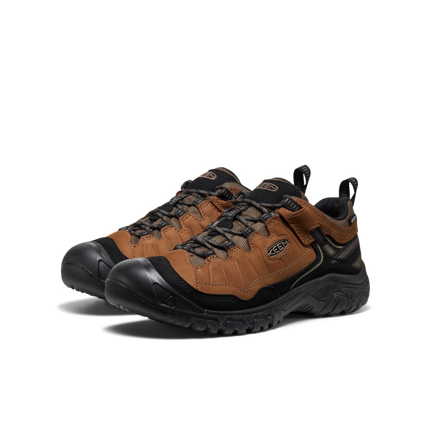 Men's Targhee IV Wide Waterproof Hiking Shoe - Bison/Black