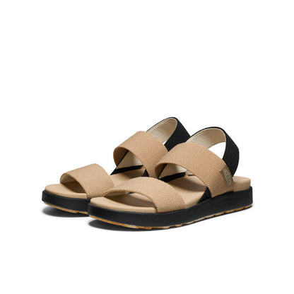 Women's Elle Backstrap Sandal - Cornstalk/Black