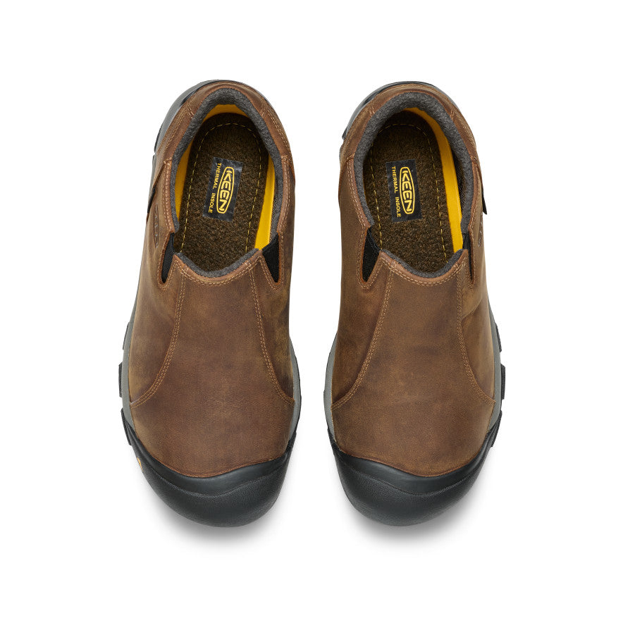 Men's Brixen Waterproof Low - Slate Black/Madder Brown