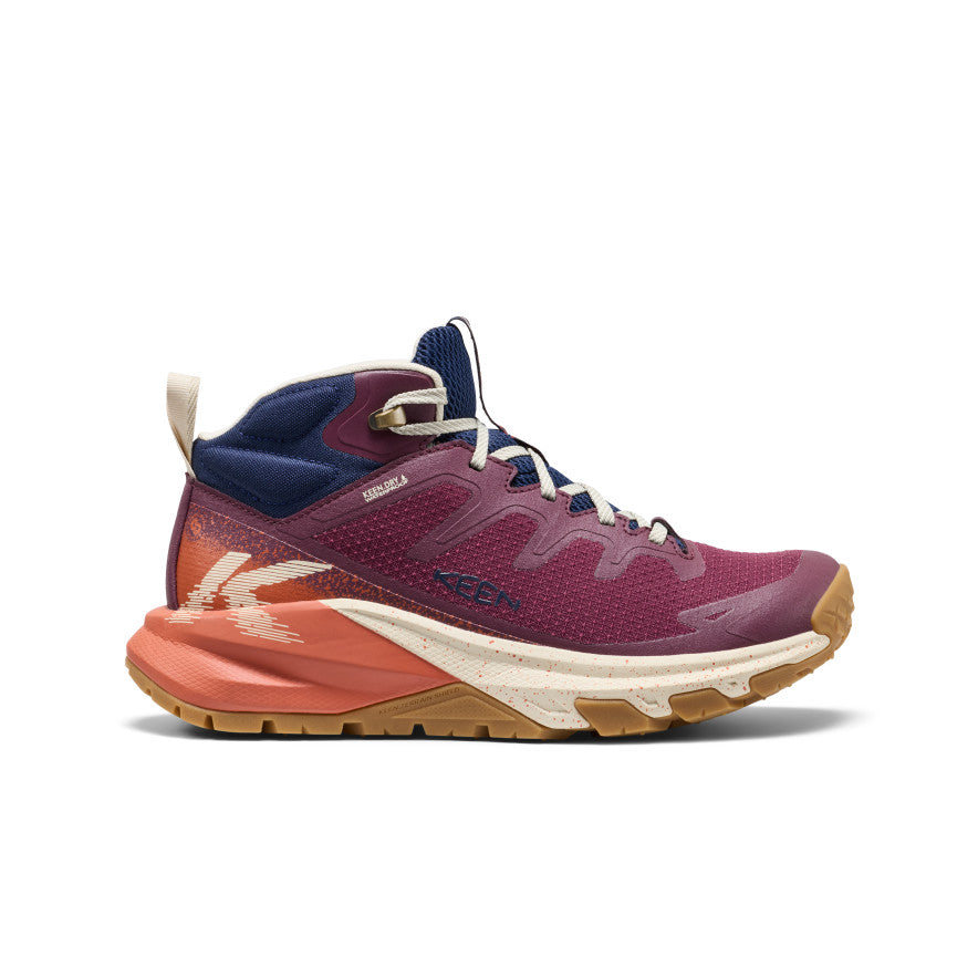 Women's Targhee Apex Waterproof Hiking Boot - Fig/Burnt Brick