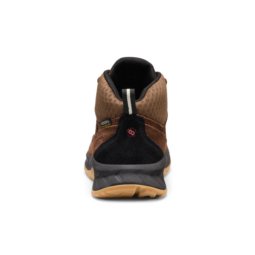 Big Kids' Hightrail Waterproof Hiking Boot - Dark Earth/Garnet