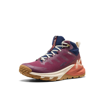Women's Targhee Apex Waterproof Hiking Boot - Fig/Burnt Brick