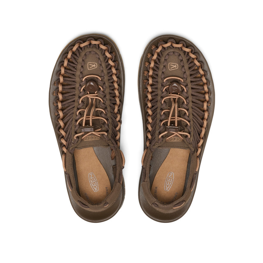 Women's UNEEK Sneaker - Dark Earth/Chipmunk