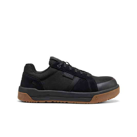 Women's Kenton Work Shoe (Carbon Toe) - Black/Gum