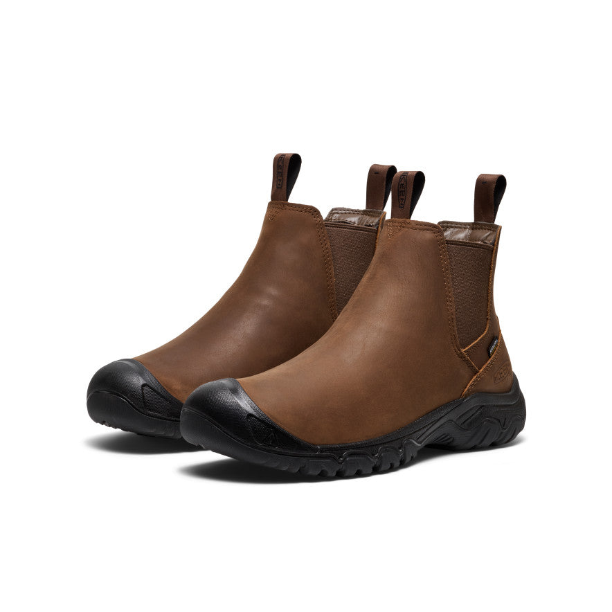 Men's Anchorage IV Waterproof Boot Wide - Dark Earth/Black