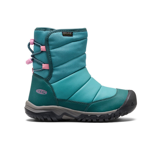 Big Kids' Puffrider Waterproof Winter Boot - Brittany Blue/Cashmere Rose