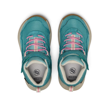 Little Kids' Hightrail Waterproof Hiking Boot - Brittany Blue/Cashmere Rose