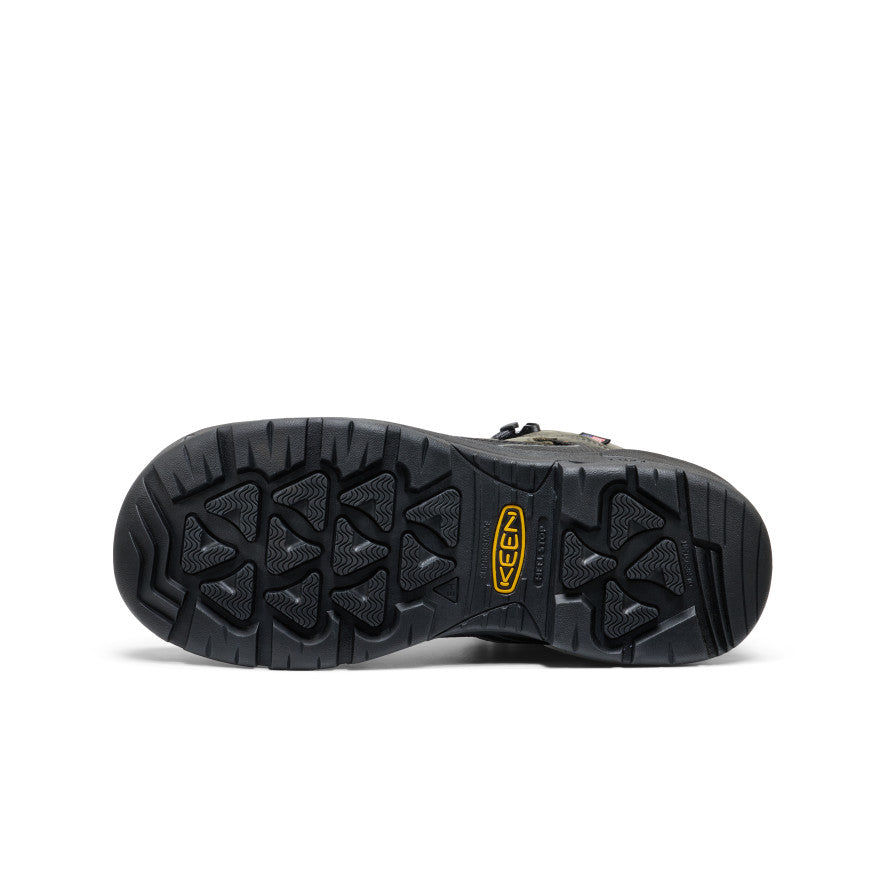 Men's Targhee IV Waterproof Work Boot (Carbon Toe) - Magnet/Black