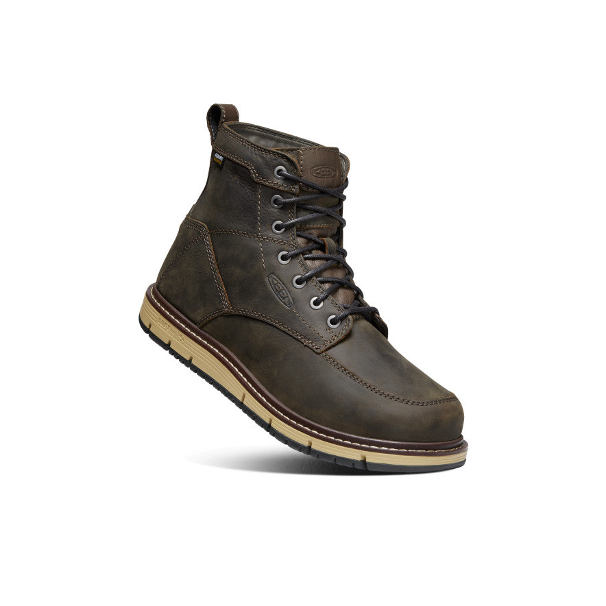Men's San Jose 6" Waterproof Boot (Soft Toe) - Cascade Brown