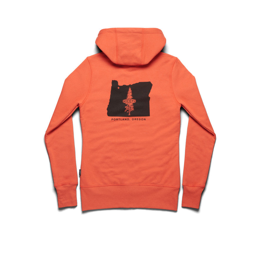 Women's PNW Hoodie - Burnt Ochre