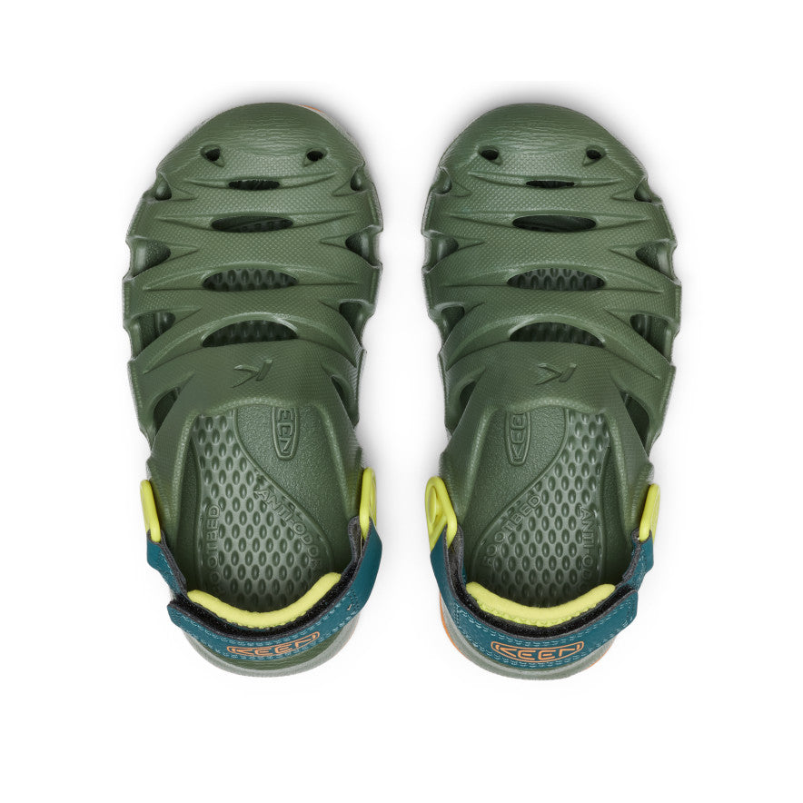 Little Kids' HyperFLT Clog - Bronze Green/Orange Peel