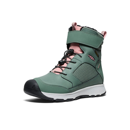 Big Kids' Skua Waterproof Winter Boot - Dark Forest/Rose Elegance
