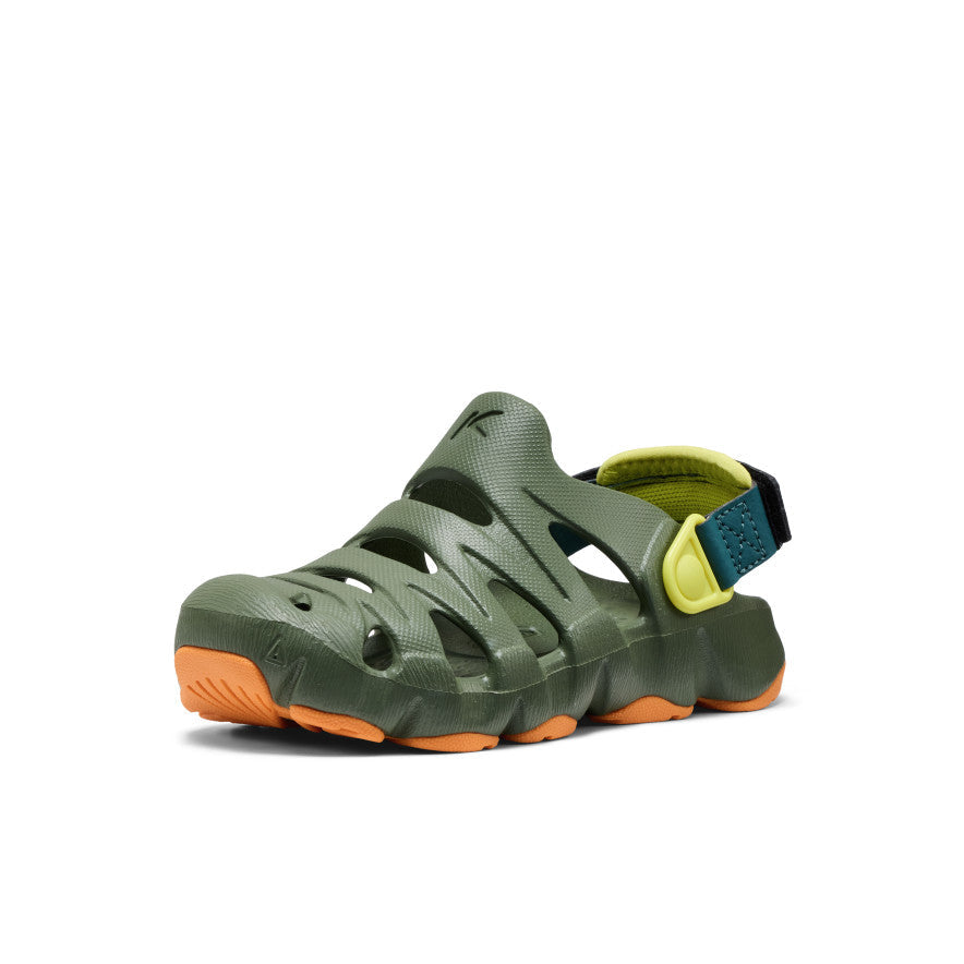 Little Kids' HyperFLT Clog - Bronze Green/Orange Peel