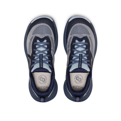 Women's Wander Trail Running Shoe - Vintage Indigo/Skyway