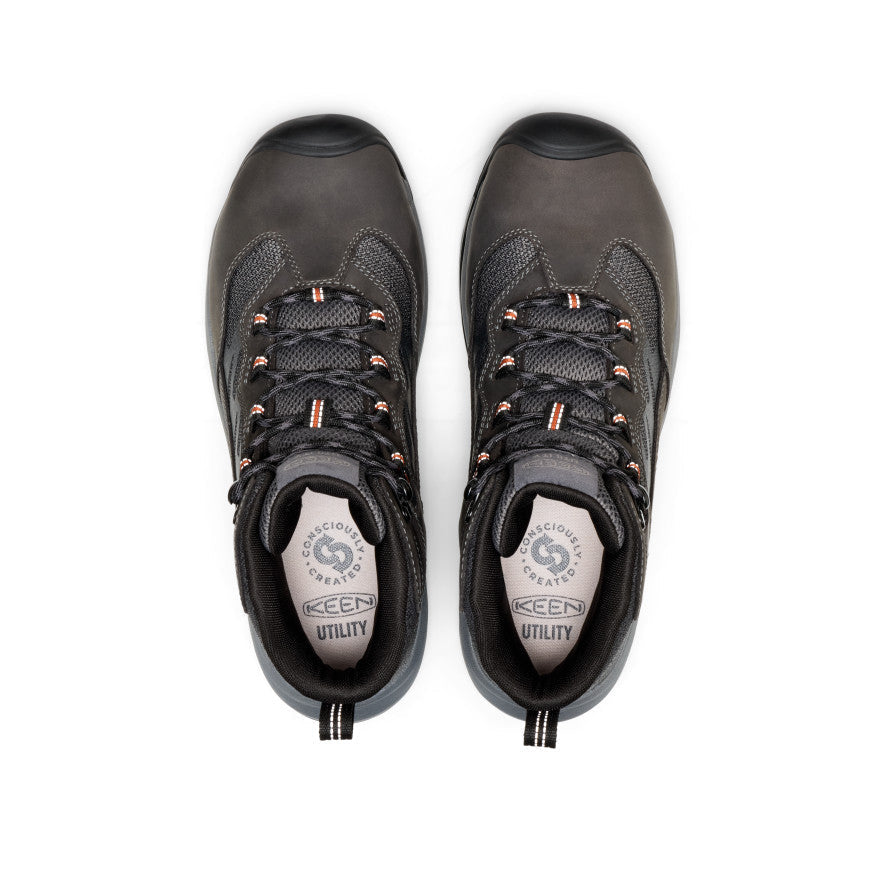 Men's Highframe Waterproof Work Boot (Steel Toe) - Magnet/Black