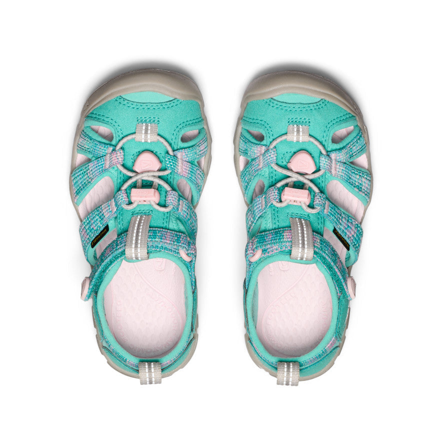 Little Kids' Seacamp II CNX - Bright Aqua/Giggle Pink