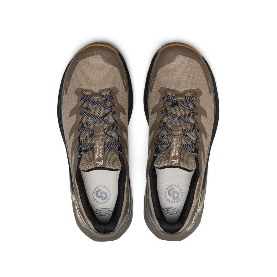 Men's Targhee Apex Wide Waterproof Hiking Shoe - Brindle/Canteen