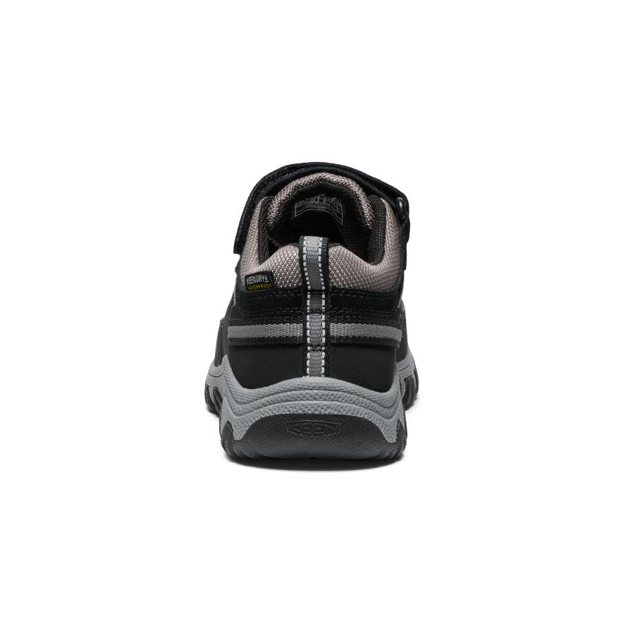 Little Kids' Targhee IV Waterproof Hiking Shoe - Black/Steel Grey