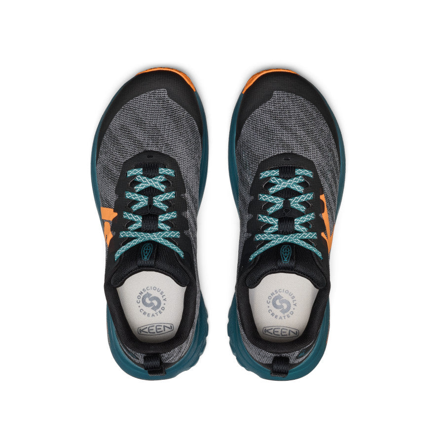 Men's Roam Trail Running Shoe - Black/Orange Peel