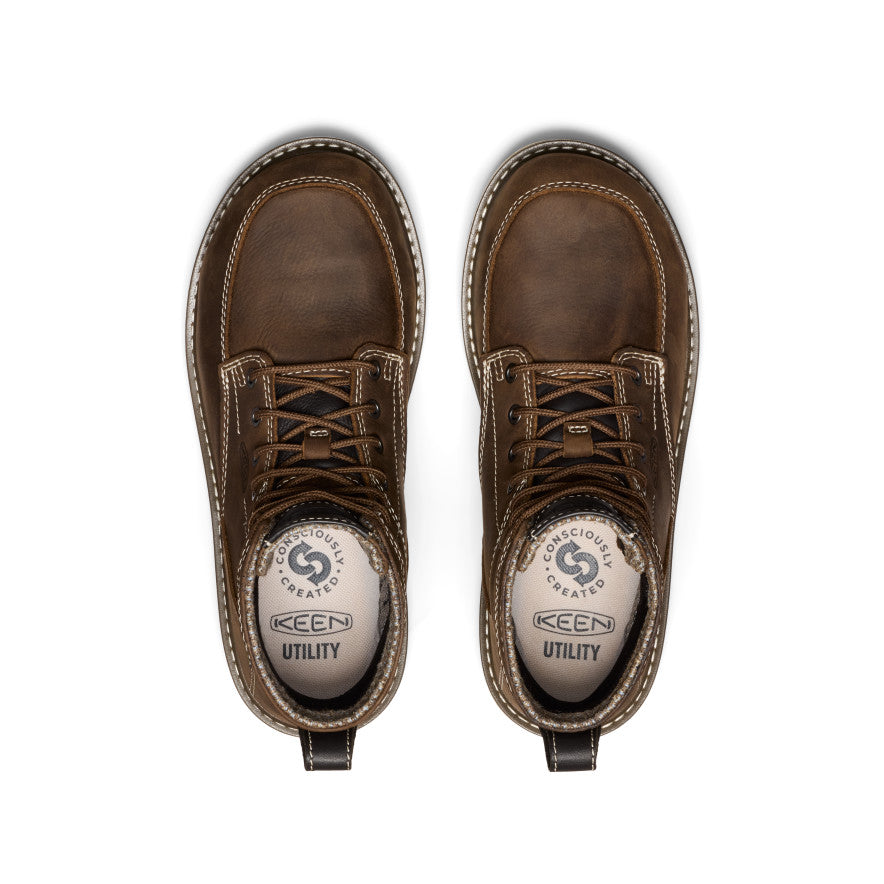 Women's San Jose 6" Waterproof Boot (Aluminum Toe) - Cascade Brown/Gum