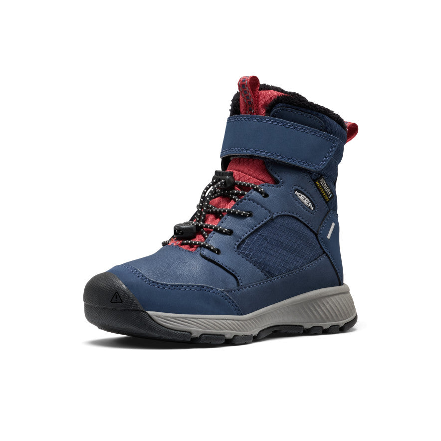 Little Kids' Skua Waterproof Winter Boot - Naval Academy/Garnet