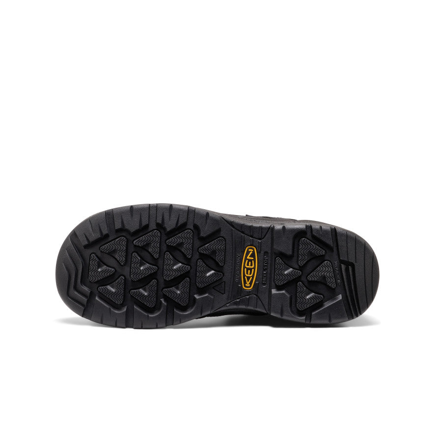 Men's Targhee IV Waterproof Work Shoe (Soft Toe) - Black/Black