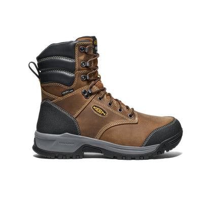 Men's Evanston 8" Insulated Waterproof Boot (Soft Toe) - Bison/Black