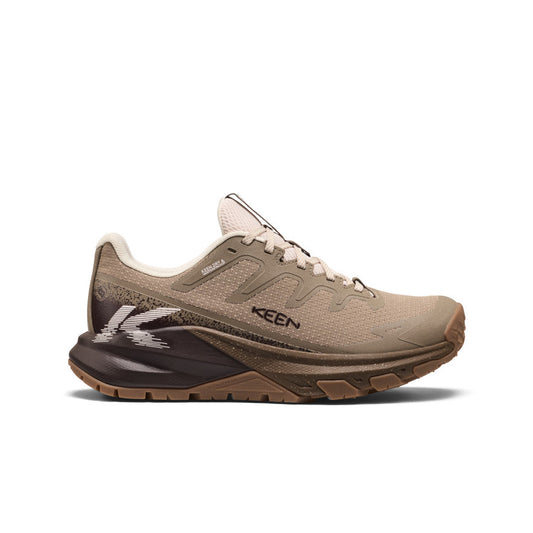 Women's Targhee Apex Waterproof Hiking Shoe - Brindle/Peach Blush