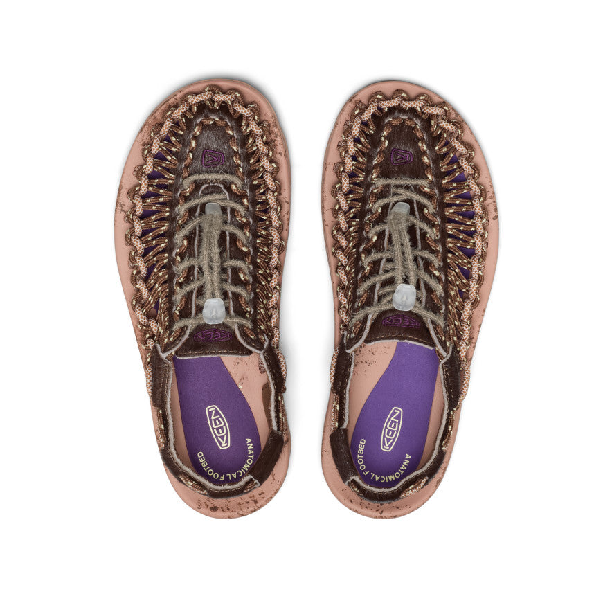 All Gender UNEEK Leather Sneaker - Terrain Bison