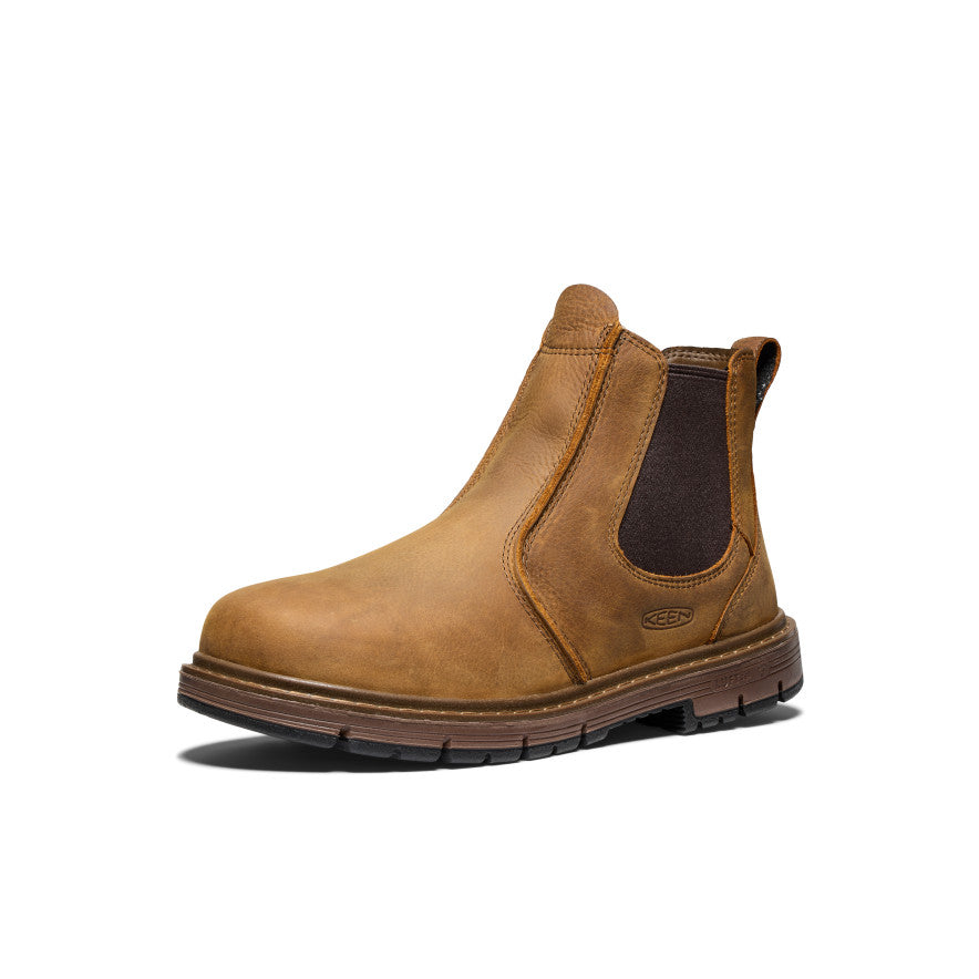Men's San Jose Chelsea 90° Heel Boot (Soft Toe) - Belgian/Gum